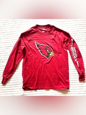 Arizona Cardinals Men’s Long Sleeved Short NFL Medium Team Apparel